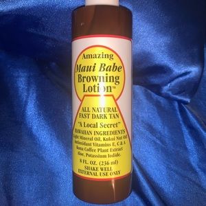 maui babe browning lotion